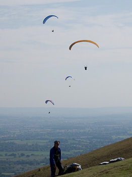 Paragliding image